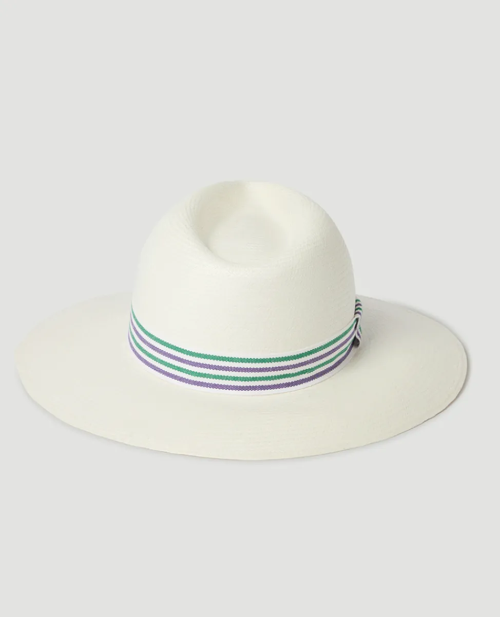 Wimbledon Panama Hat-Brisa Womens Panama