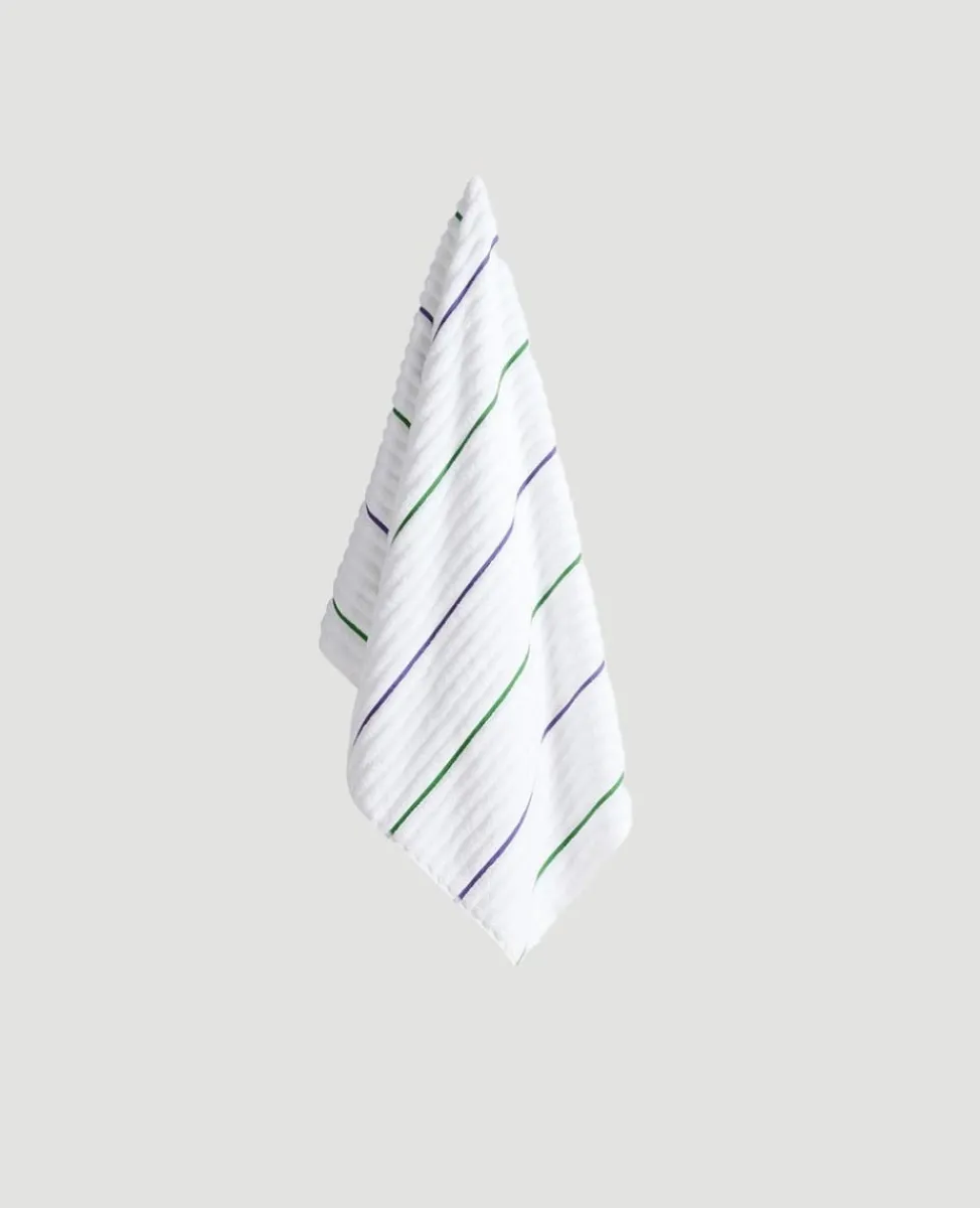 Wimbledon Towels-Bumpy Aces Textured Towel White