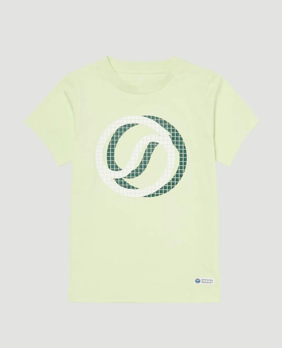 Wimbledon Tops & T-Shirts-Kids Ball T-Shirt - Lime