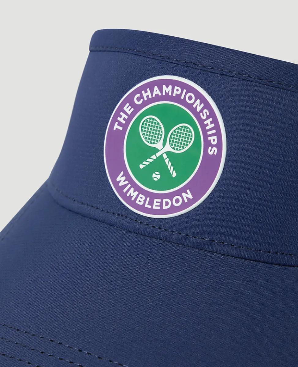 Wimbledon Visor-Kids Championships Performance Visor - Navy