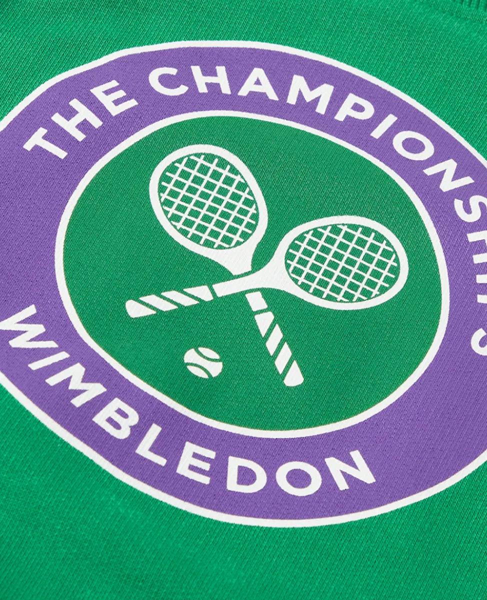 Wimbledon Sweatshirts & Hoodies-Kids Logo Sweatshirt - Green