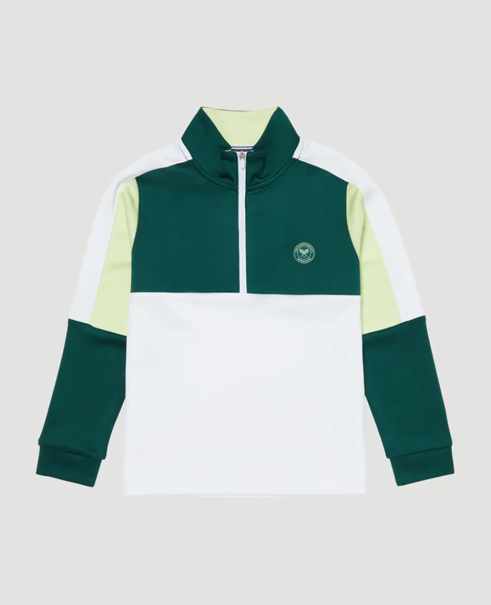 Wimbledon Sweatshirts & Hoodies | Tops & T-Shirts-Kids Performance 1/4 Zip Multi