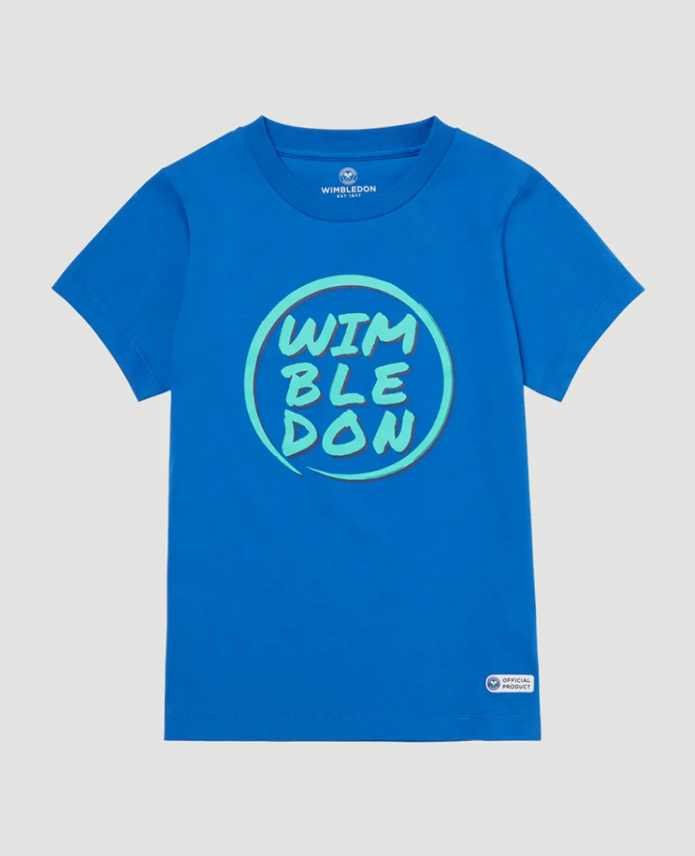 Wimbledon Tops & T-Shirts-Kids WIM BLE DON T-Shirt