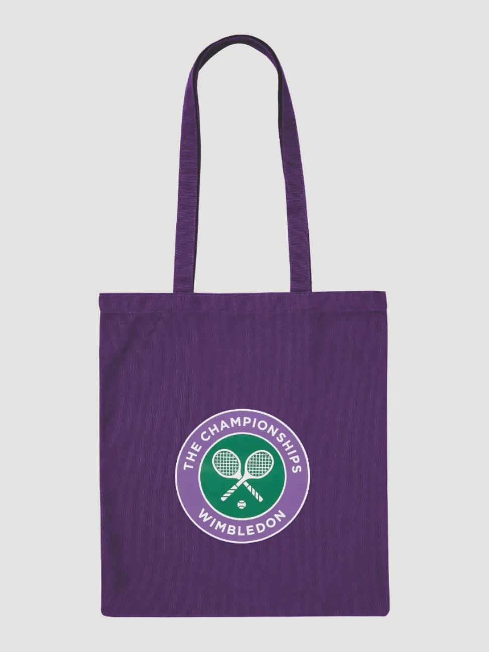 Wimbledon Shopper-Logo Shopper Bag - Acai