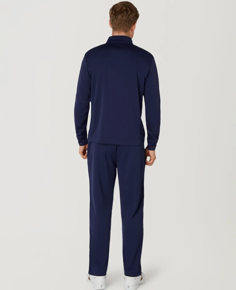 Wimbledon Sweatshirts & Hoodies | Sweatshirts & Hoodies-Mens Core Performance 1/4 Zip Training Top - Navy