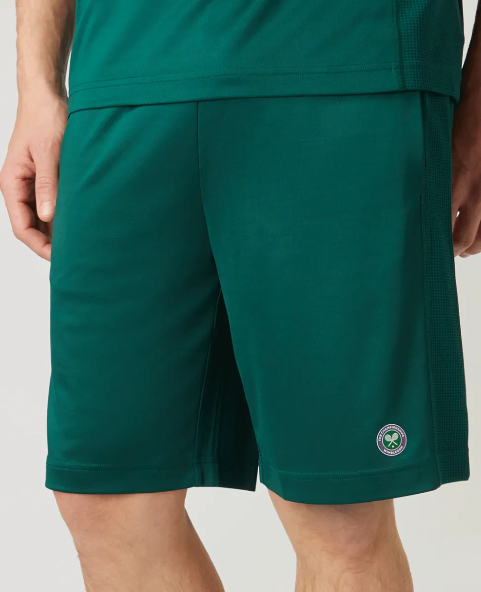 Wimbledon Trousers & Shorts-Mens Core Performance Shorts - Green