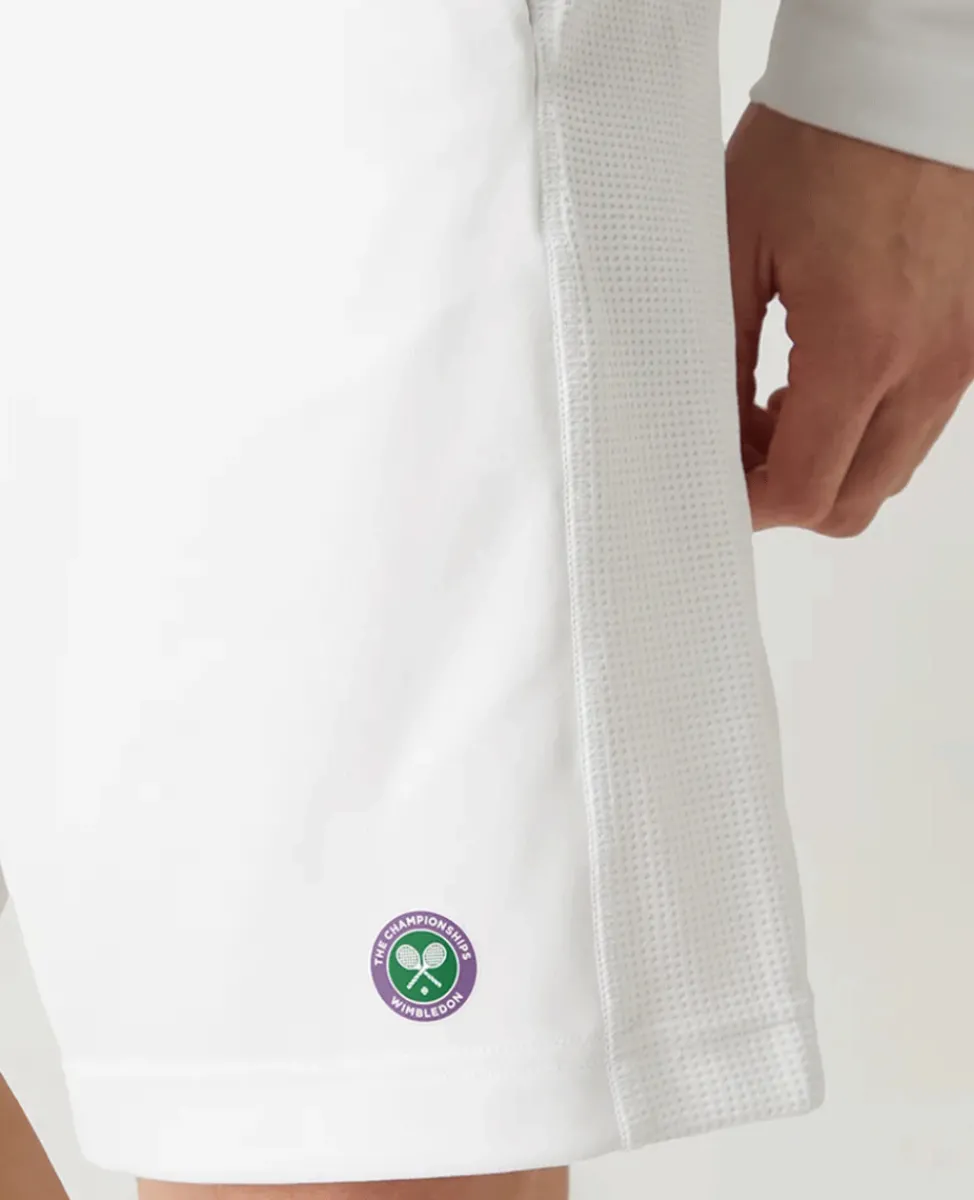 Wimbledon Trousers & Shorts-Mens Core Performance Shorts - White