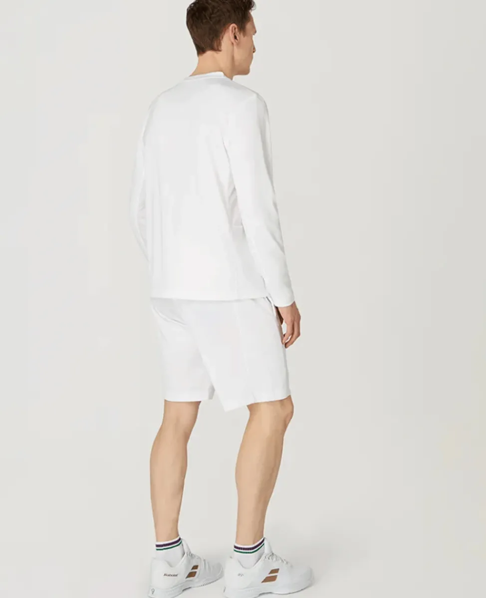 Wimbledon Trousers & Shorts-Mens Core Performance Shorts - White