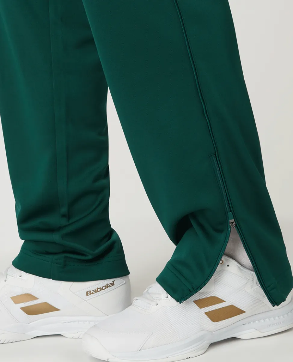 Wimbledon Trousers & Shorts-Mens Core Performance Track Pant - Green