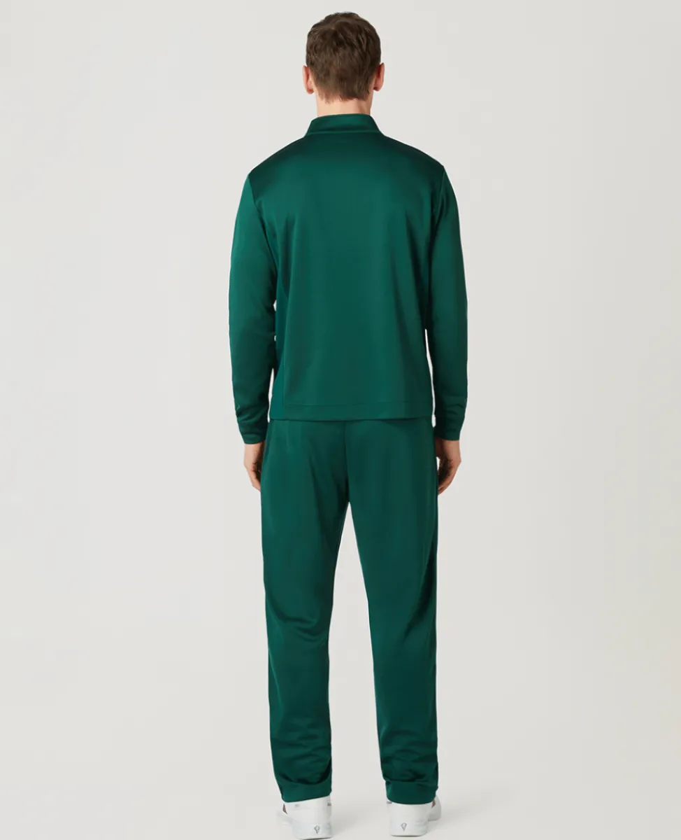 Wimbledon Trousers & Shorts-Mens Core Performance Track Pant - Green