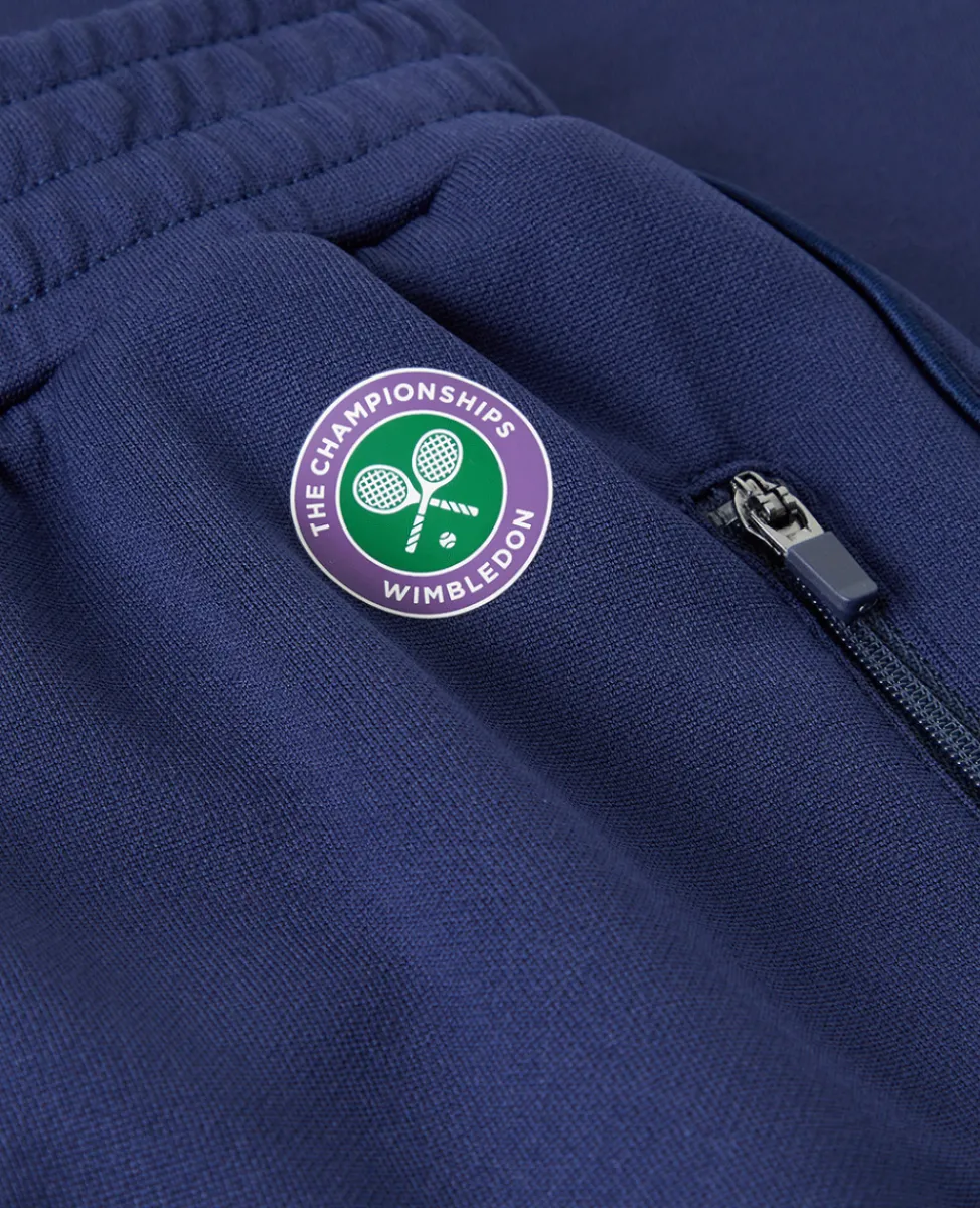 Wimbledon Trousers & Shorts-Mens Core Performance Track Pant - Navy