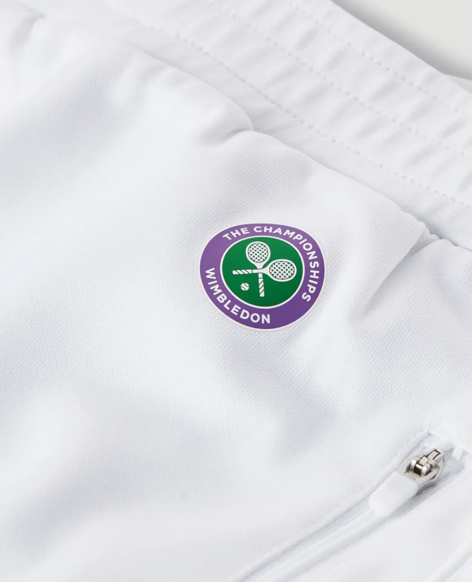 Wimbledon Trousers & Shorts | Trousers & Shorts-Mens Core Performance Track Pant - White