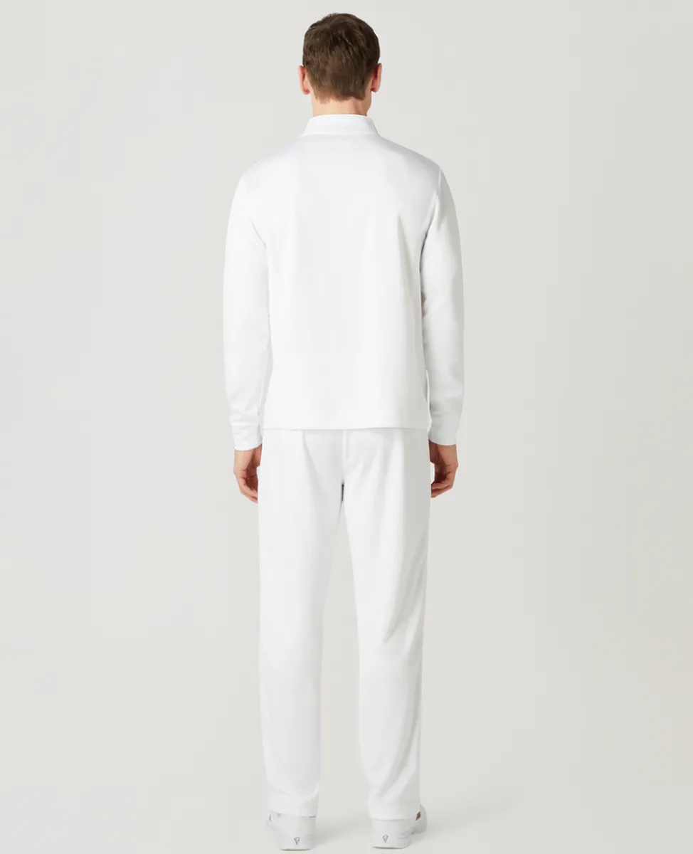 Wimbledon Trousers & Shorts | Trousers & Shorts-Mens Core Performance Track Pant - White