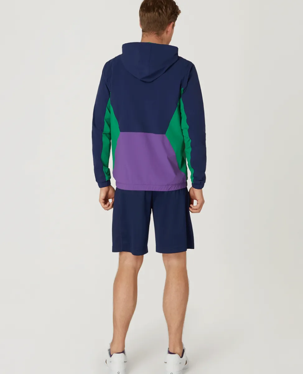 Wimbledon Jackets & Coats-Mens Hooded Jacket - Multi