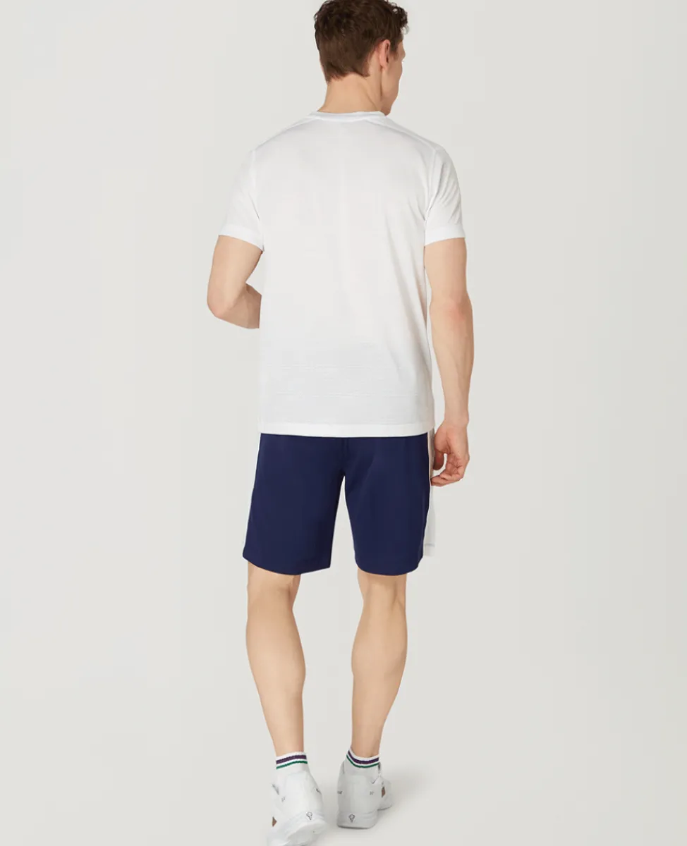 Wimbledon Tops & T-Shirts | T-Shirts-Mens Light Performance T-Shirt - White