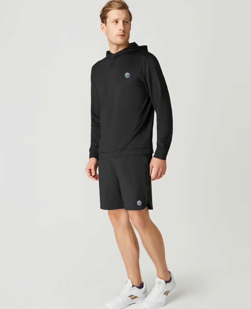 Wimbledon Trousers & Shorts | Trousers & Shorts-Mens Performance Short - Black