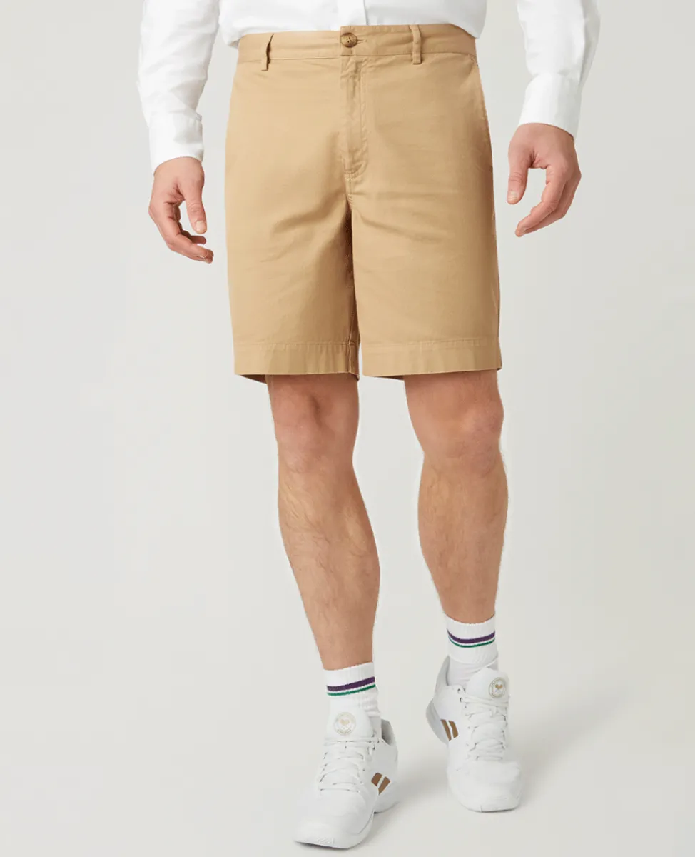 Wimbledon Trousers & Shorts-Mens Shorts - Stone