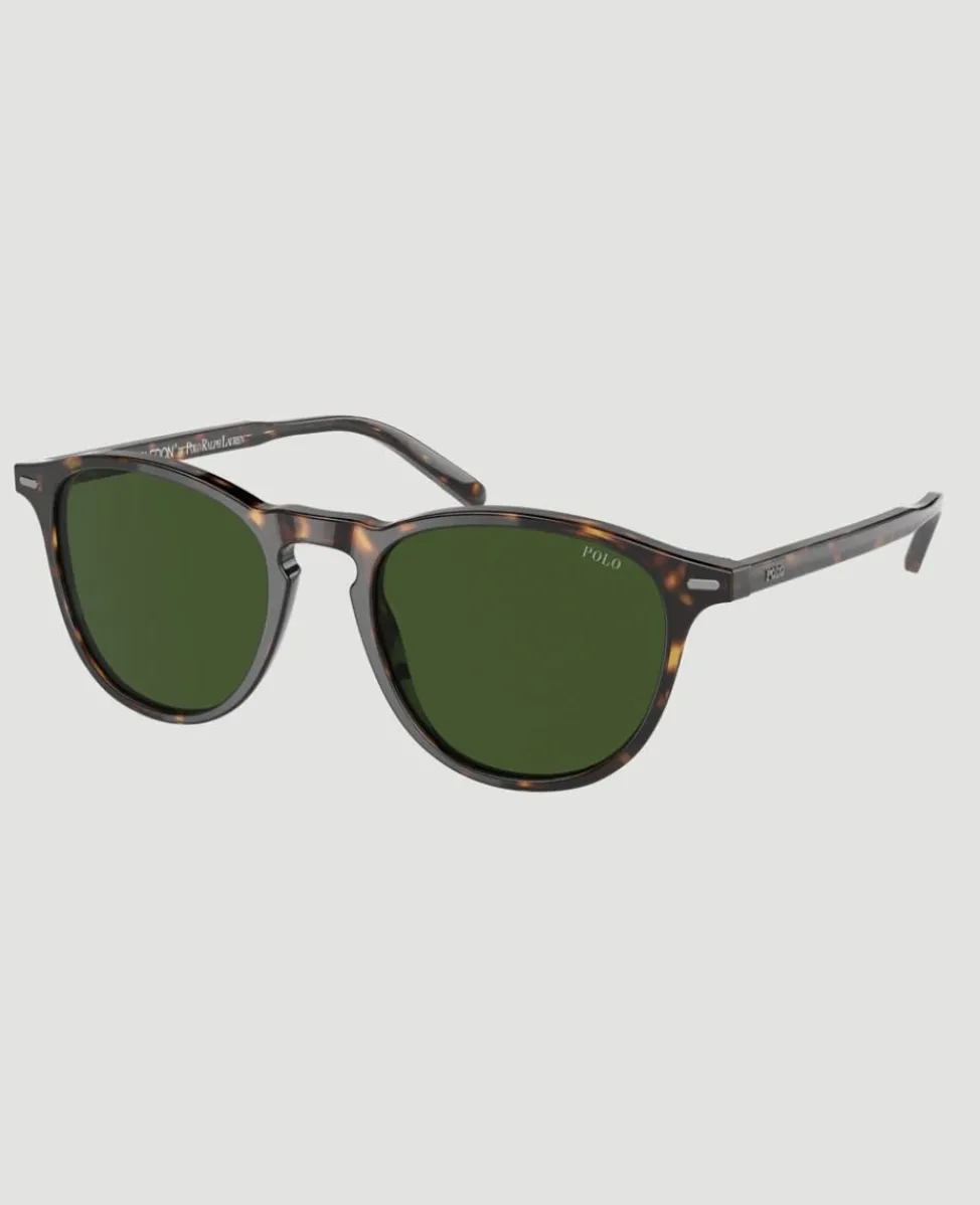 Wimbledon Sunglasses-Polo Ralph Lauren PH4181 Shiny Dark Havana