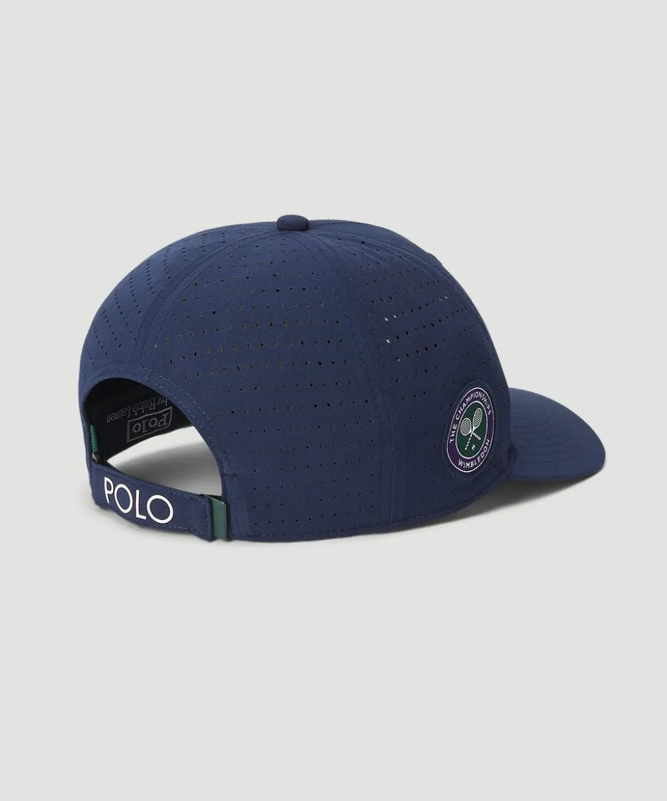 Wimbledon Baseball Cap-Polo Ralph Lauren Sports Cap - Navy