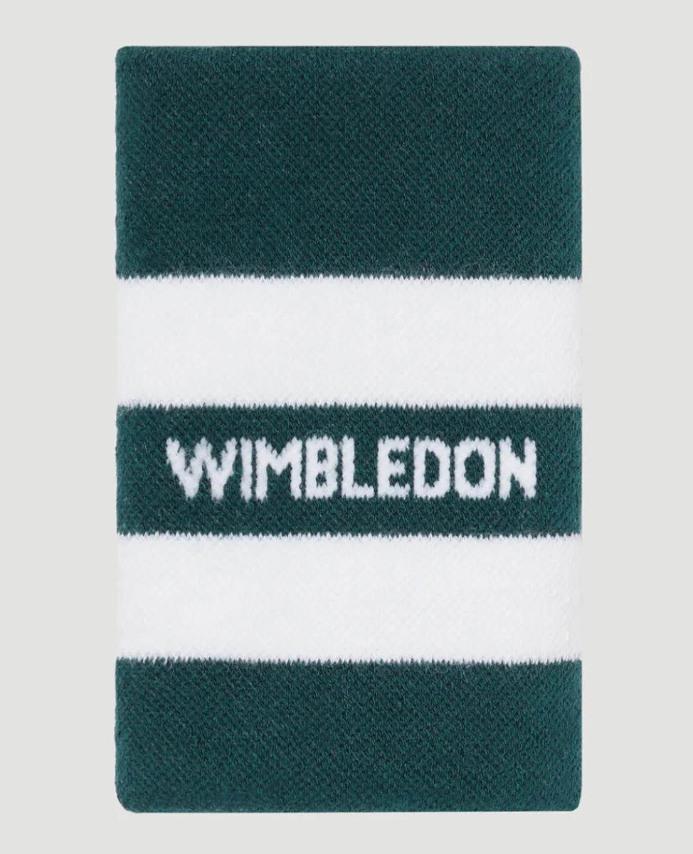 Wimbledon Accessories-Sweatband Large Single - Green