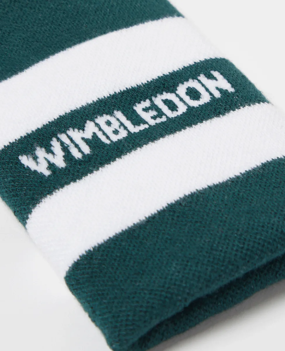 Wimbledon Accessories-Sweatband Large Single - Green