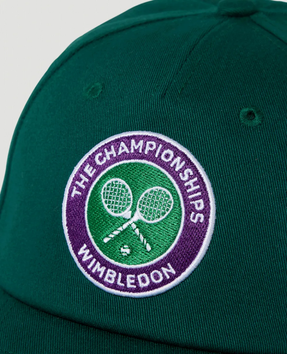 Wimbledon Baseball Cap-The Championships Logo Cap in Green