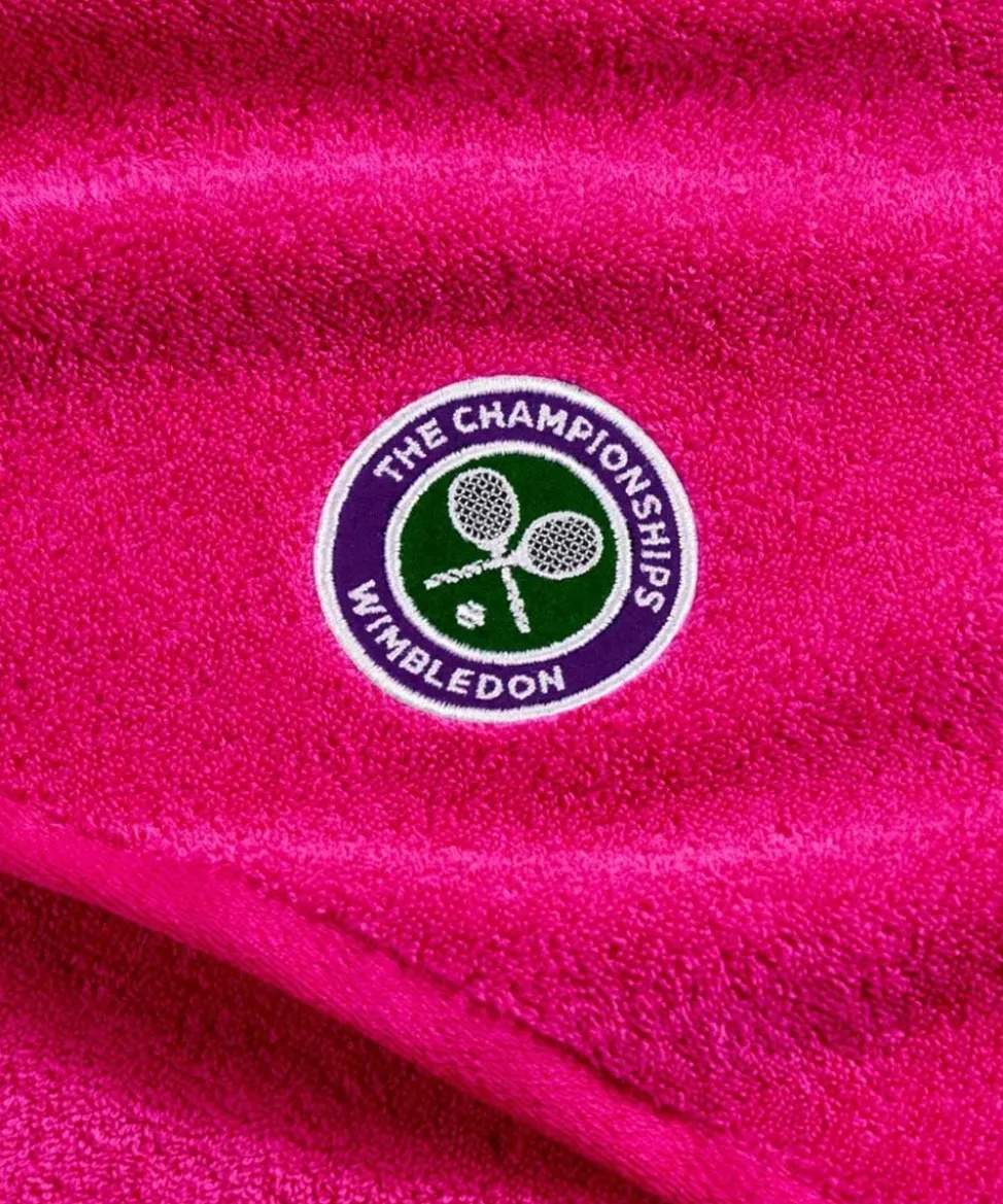 Wimbledon Towels-Hand Towel - Seasonal Fuschia