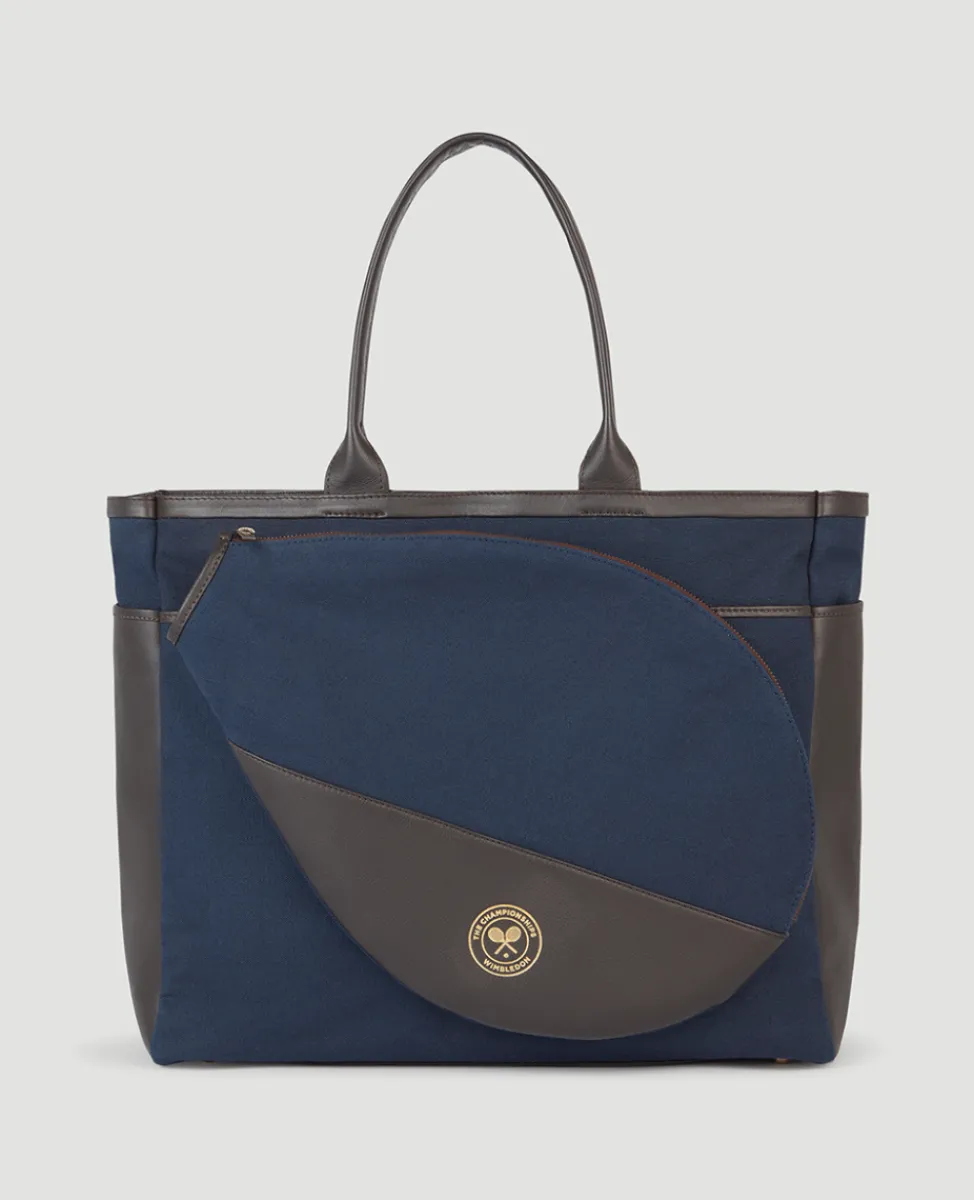 Wimbledon Tote | Bags-SW19 Tennis Tote Bag - Navy