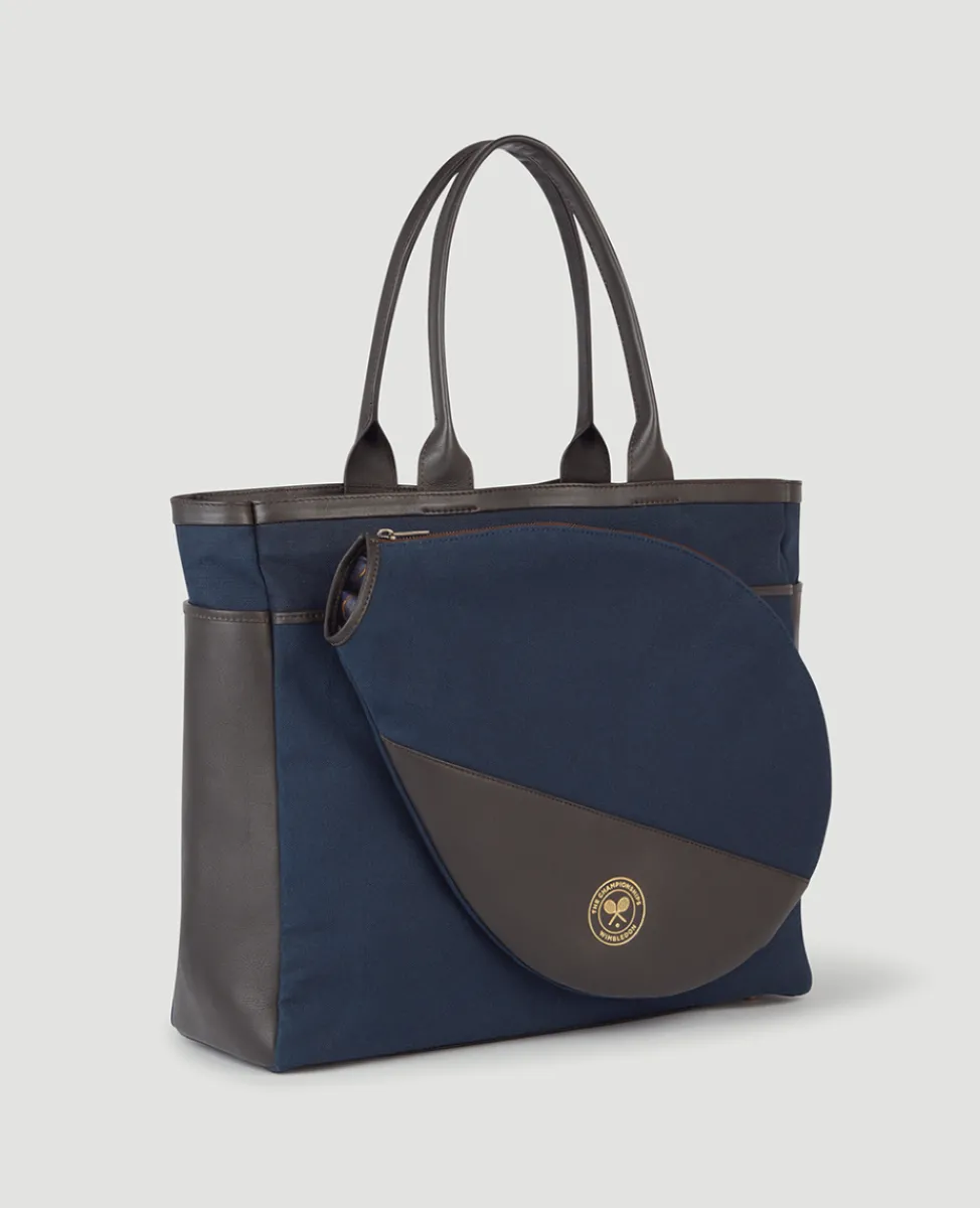 Wimbledon Tote | Bags-SW19 Tennis Tote Bag - Navy