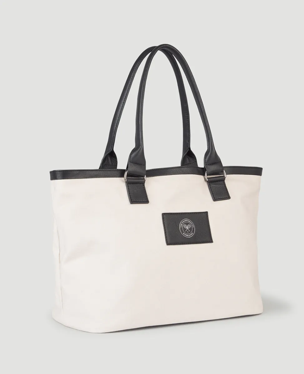 Wimbledon Tote-SW19 Tote Bag - Cream