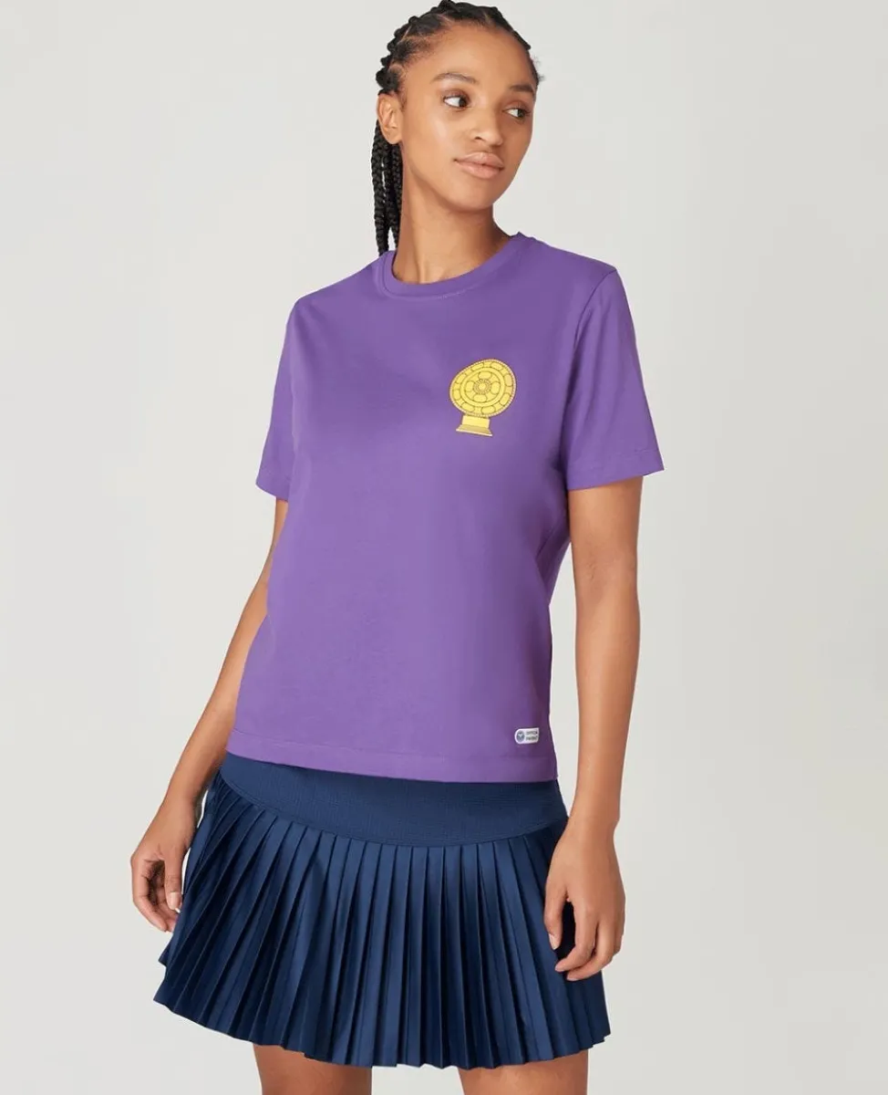 Wimbledon Tops & T-Shirts-Womens Champions T-Shirt - Purple