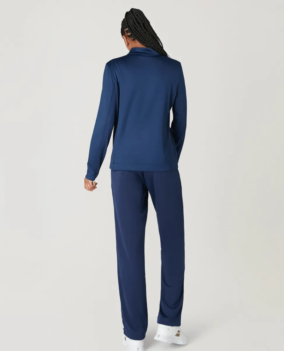Wimbledon Sweatshirts & Hoodies | Tops & T-Shirts-Women's Core Performance 1/4 Zip Training Top - Navy