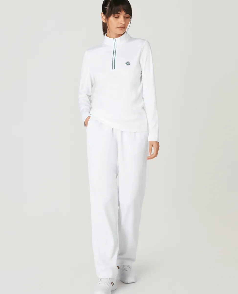 Wimbledon Trousers & Shorts | Trousers & Shorts-Women's Core Performance Track Pant - White