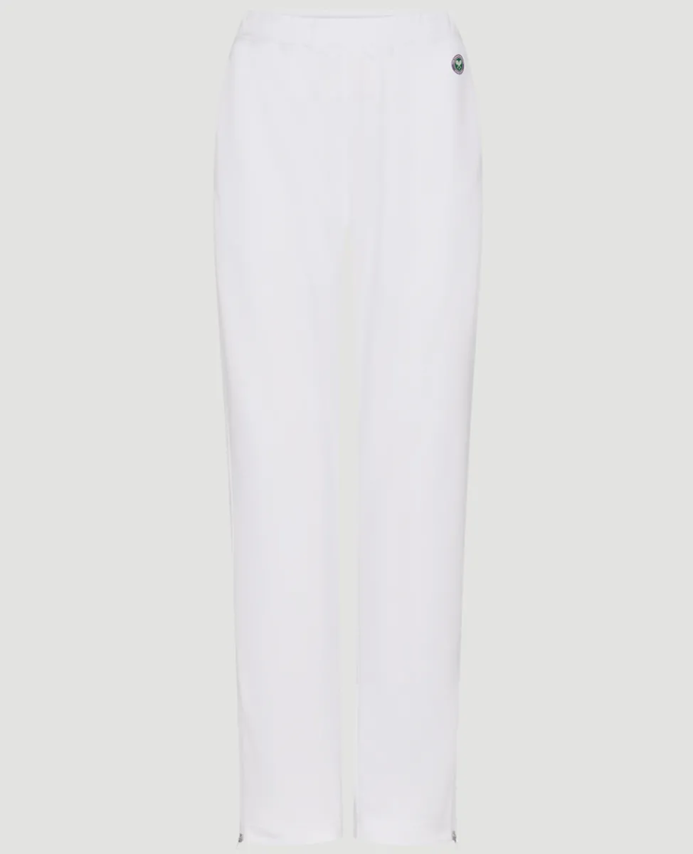 Wimbledon Trousers & Shorts | Trousers & Shorts-Women's Core Performance Track Pant - White