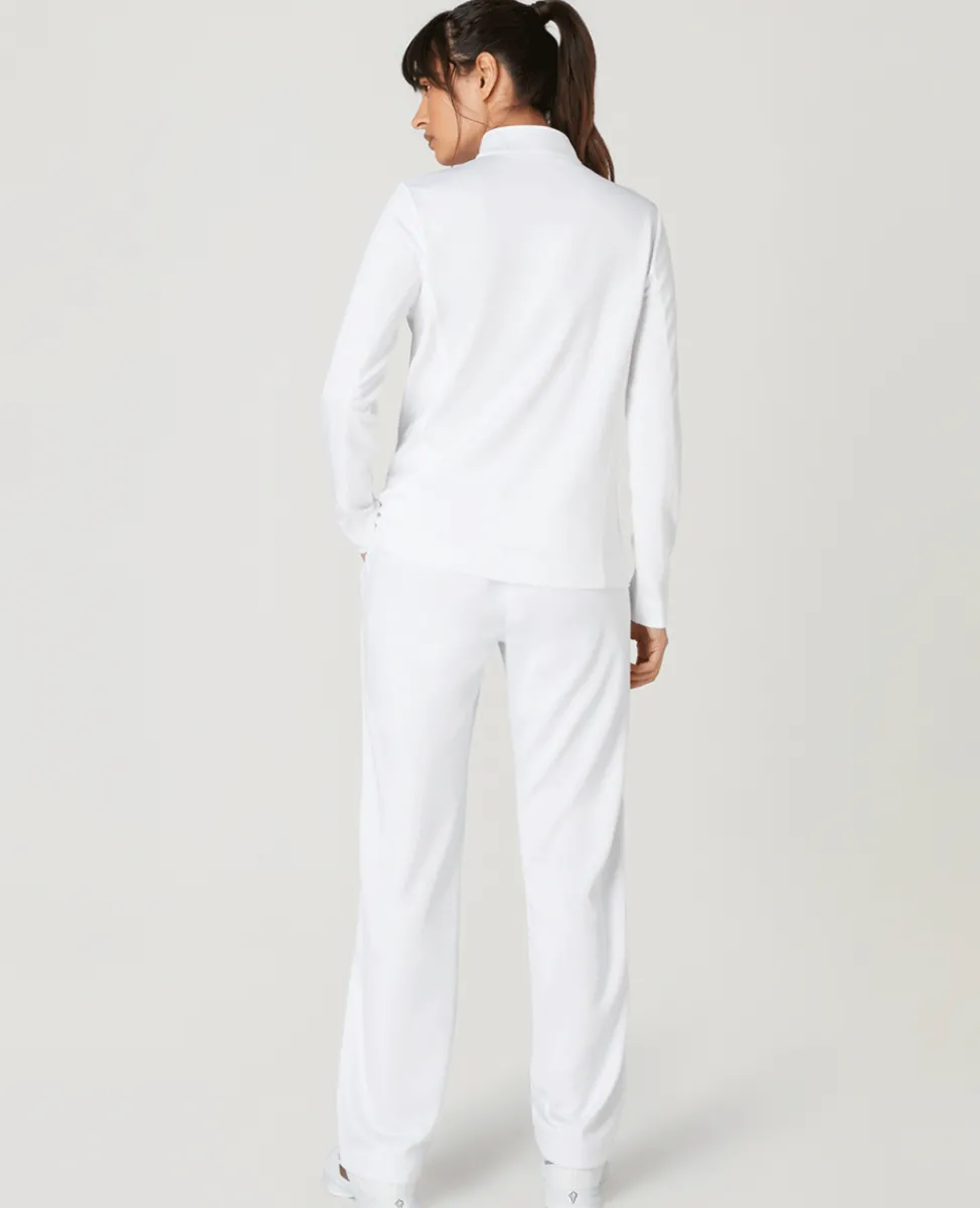 Wimbledon Trousers & Shorts | Trousers & Shorts-Women's Core Performance Track Pant - White