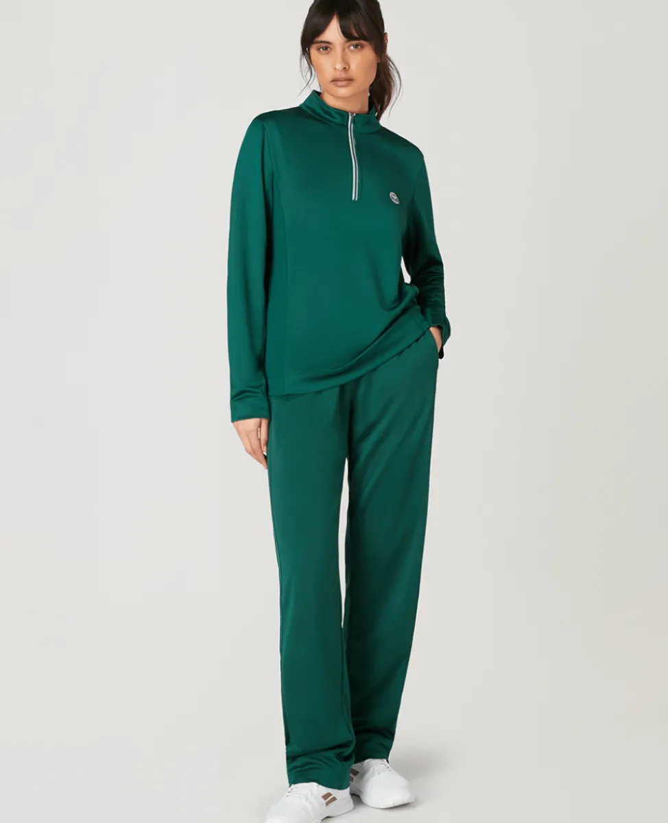 Wimbledon Trousers & Shorts-Women's Core Performance Track Pant in Green
