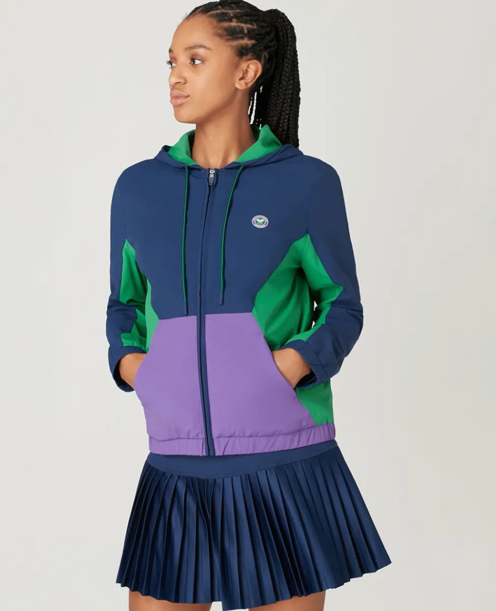 Wimbledon Jackets & Coats-Womens Hooded Jacket - Multi